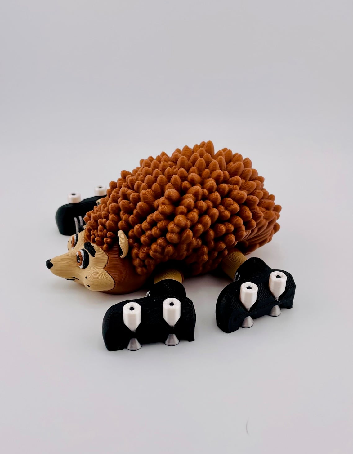 Hedgehog Roller Skate Flexi 3d model