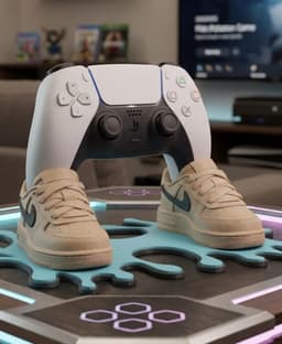 PS5 Sneakers Controller Holder 3d model