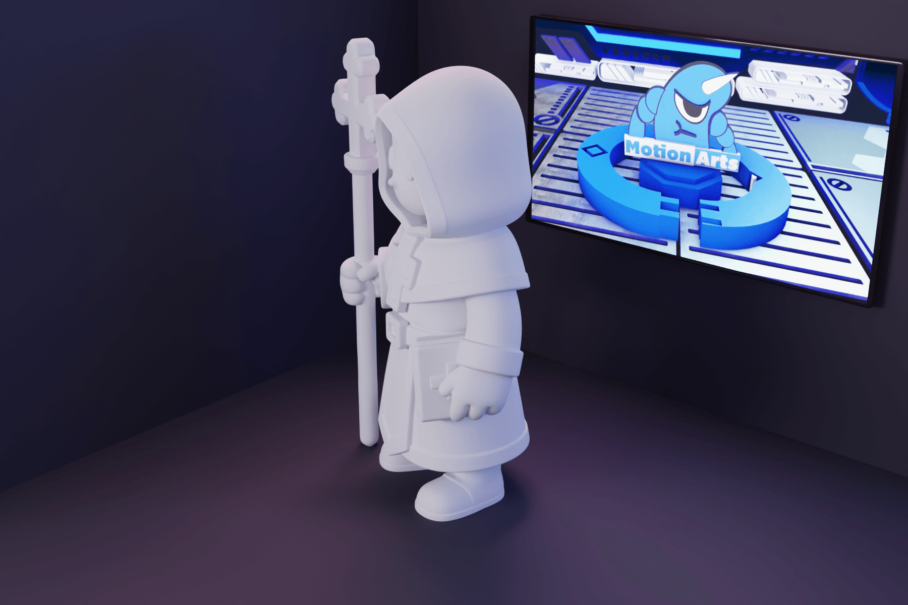 Monge.stl 3d model