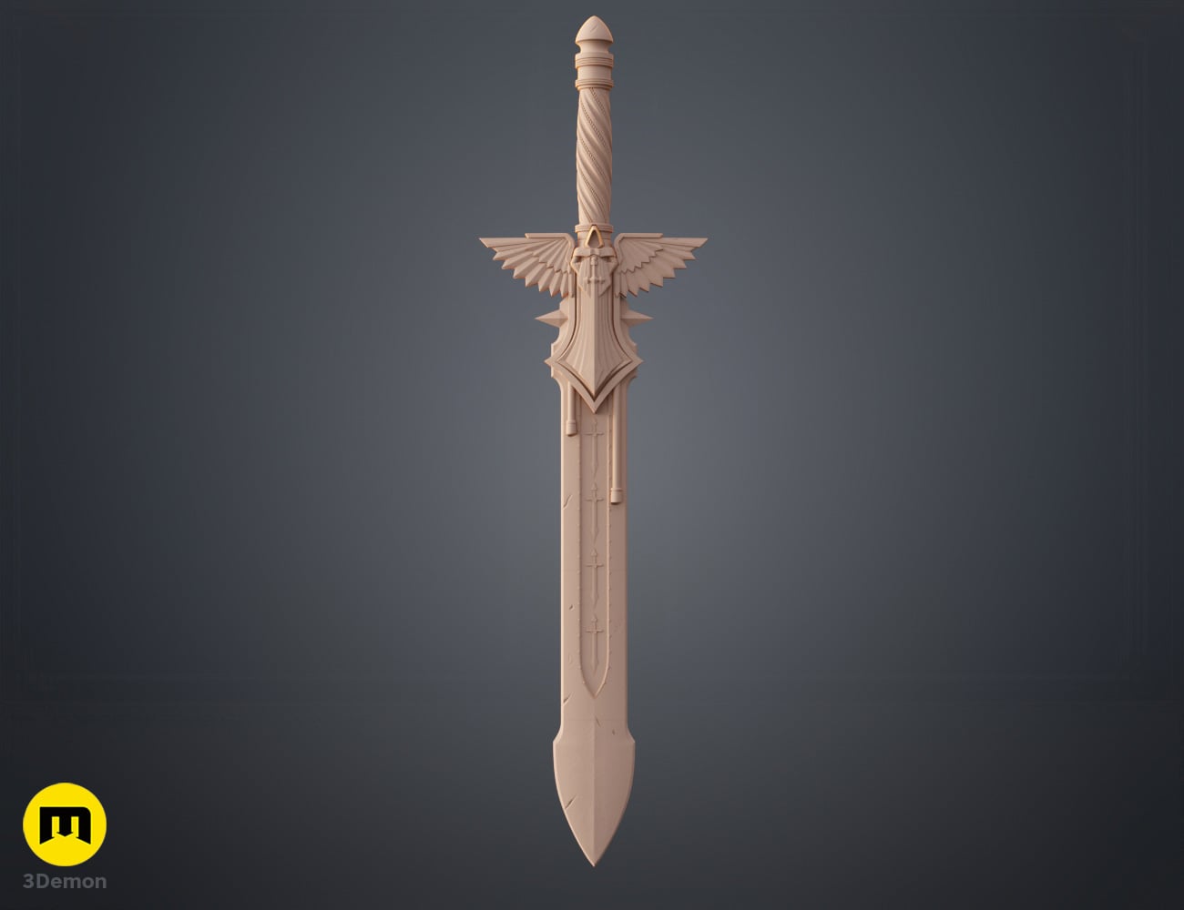 Dark Angels Power Sword 3d model