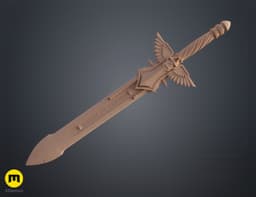 Dark Angels Power Sword 3d model
