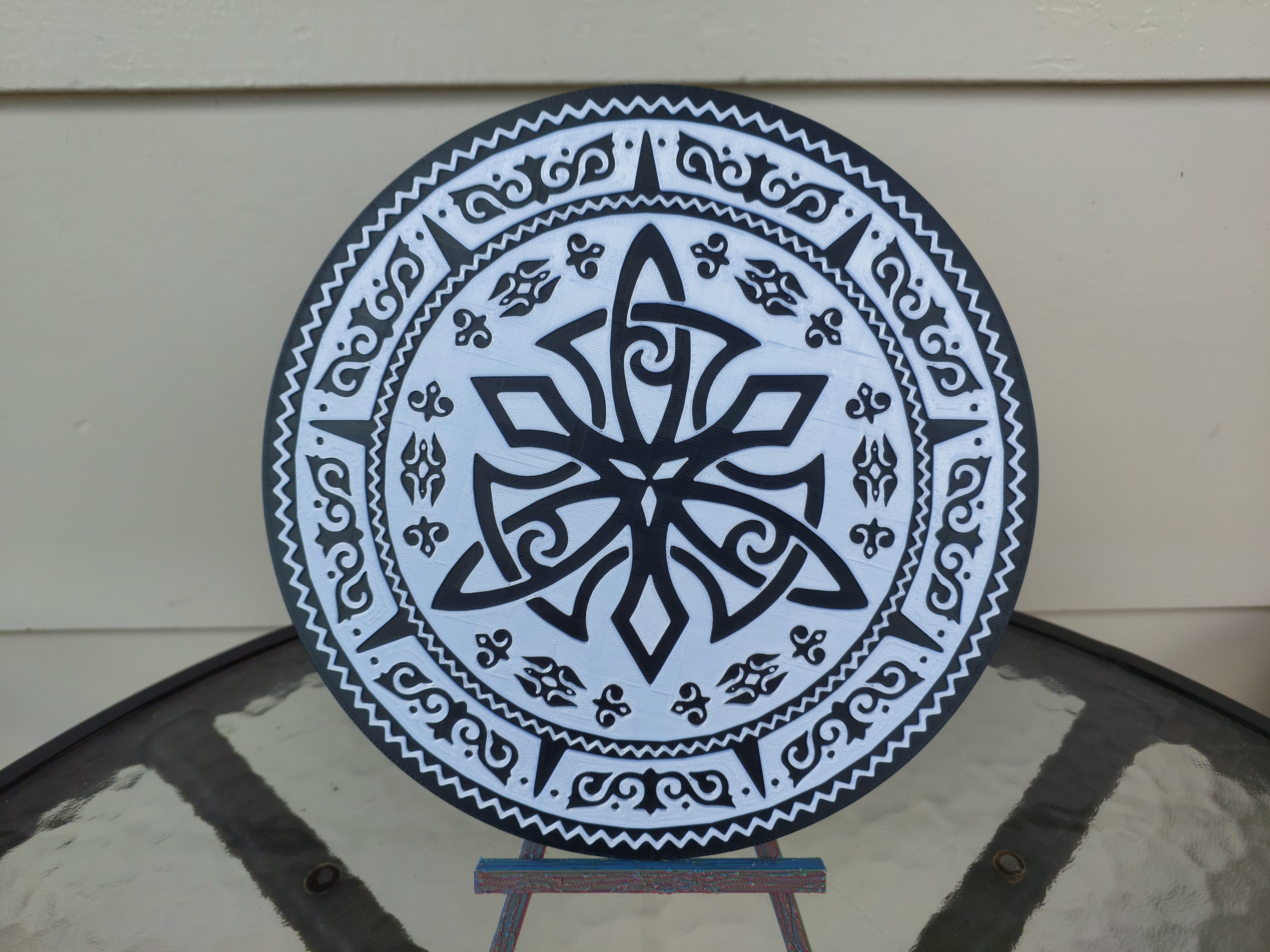 Celtic Rune wall art 3d model