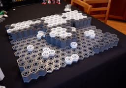 FDMecha Hex Terrain - Basic Core Set 3d model