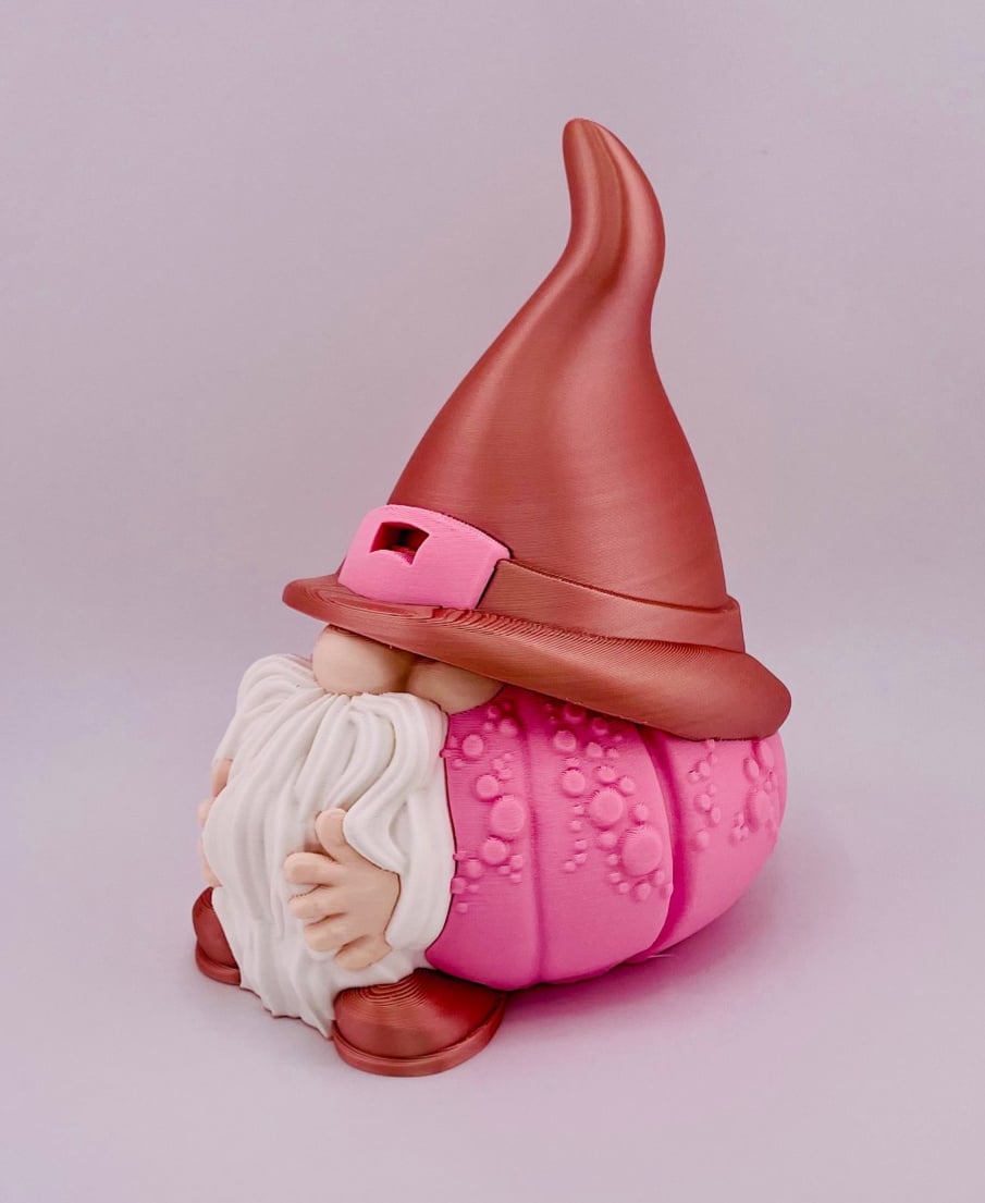 Pumpkin Gnome -Witch Hat 3d model