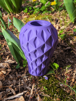Diopt Vase - Geometric Diamond Eye Vase 3d model