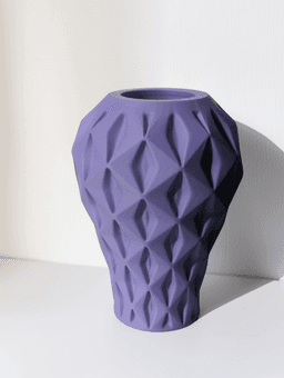 Diopt Vase - Geometric Diamond Eye Vase 3d model