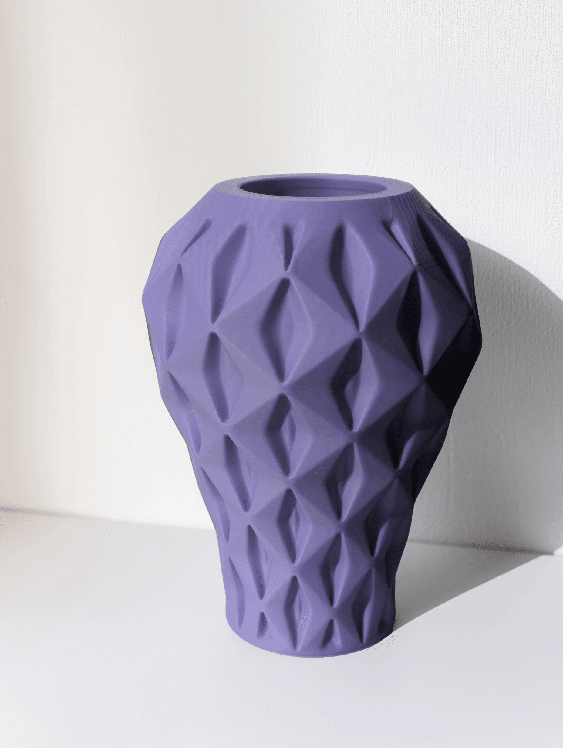 Diopt Vase - Geometric Diamond Eye Vase 3d model