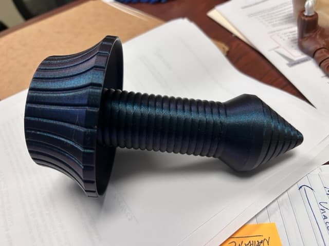 Great print using Yousu Laser Glitter filament