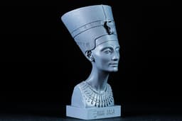 Nefertiti bust (Pre-Supported) 3d model