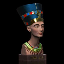 Nefertiti bust (Pre-Supported) 3d model