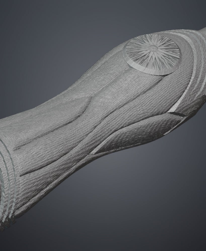 Wonder Woman Wand 3d model