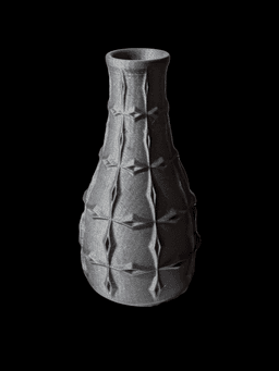 Diama Vase - Gothic Vase 3d model