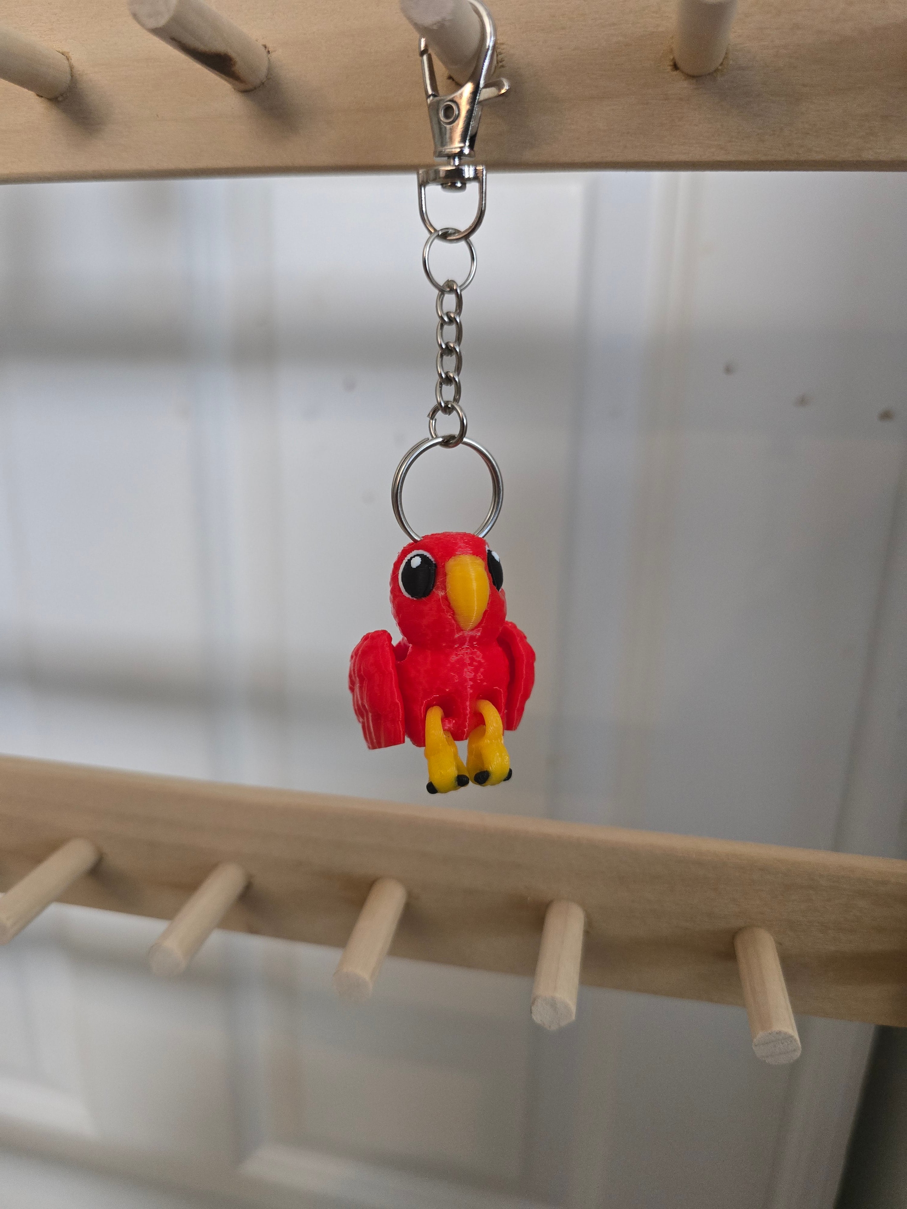 Beautiful Parrot, especially in the red polylite filament