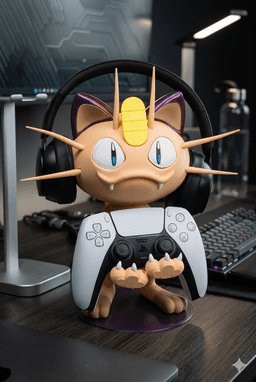 Meowth Controller Stand 3d model