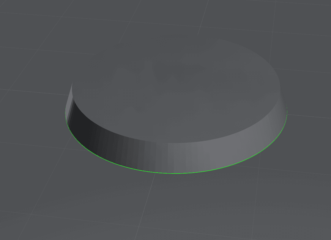 25MM BASE - ROUND - MAGNETIZABLE - HOLLOW 3d model