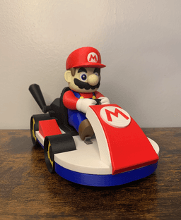 Super Mario (Compatible with Mario Kart by Ken3Ds) 3d model