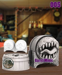 Mimic Barrel 3d model