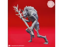 Alert Witherling - Tabletop Miniature 3d model