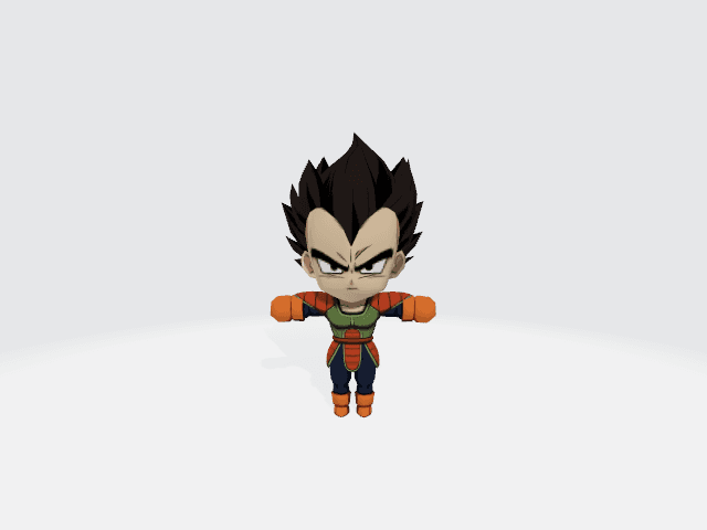 Baby Vegeta 3d model