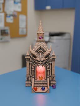 Devil Gate to the Abyss Dice Tower 3d model