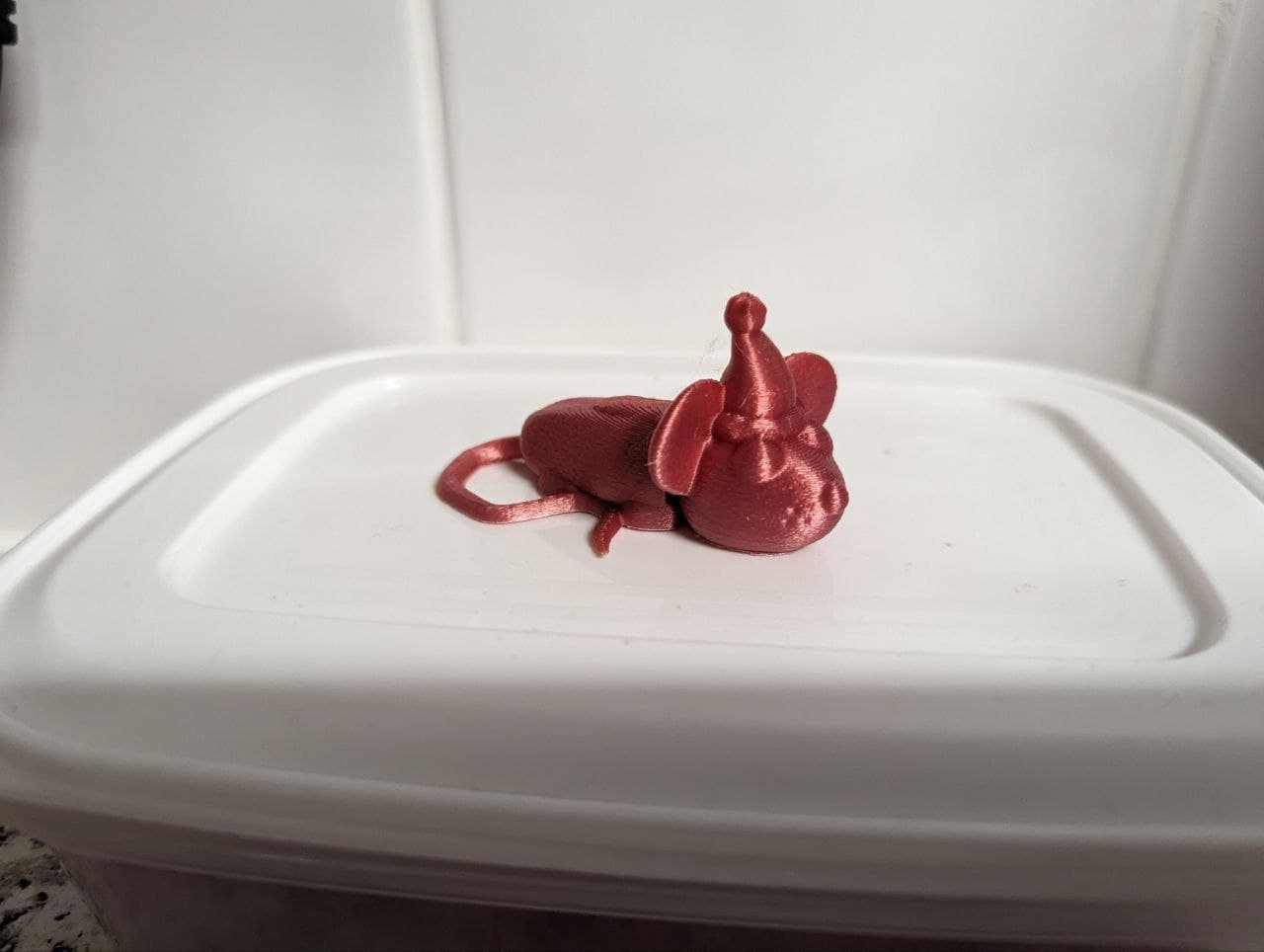 Flexi Santa Mouse 3d model