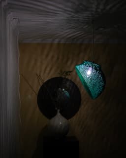 Giant Voronoi Split Globe Lamp 3d model