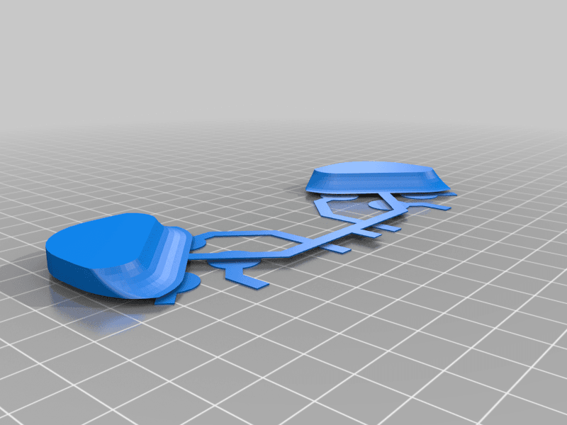 Makey Makey 3d Printed Conductive Controller 3d model