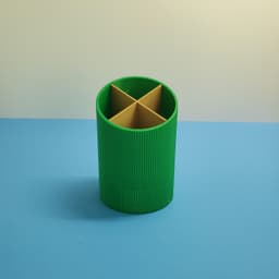 Desk Organizer with Secret Compartment 3d model
