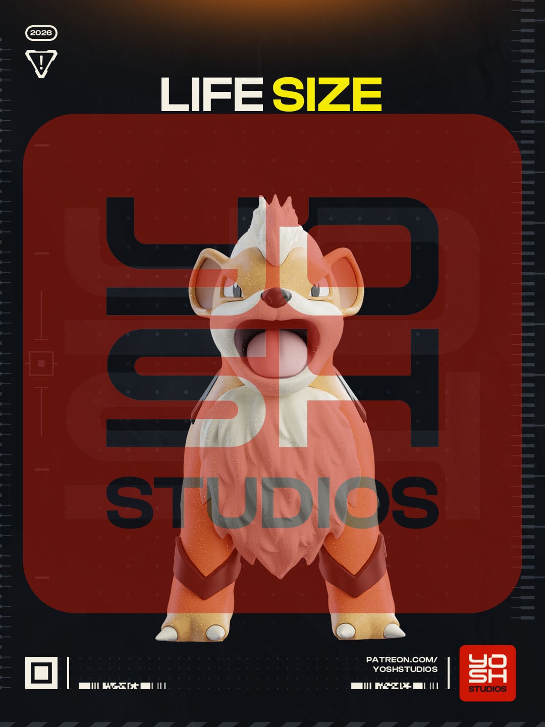 Life Size #0058 3D Printer STL file 3d model