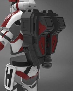 Havoc Squad's Backpack - Star Wars 3d model