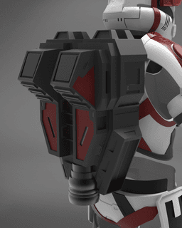 Havoc Squad's Backpack - Star Wars 3d model