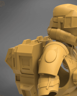 Havoc Squad's Backpack - Star Wars 3d model