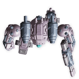 Mech Forge Quartz Tabletop Miniature for 32mm Wargames Modular Light Mech Kit 3d model