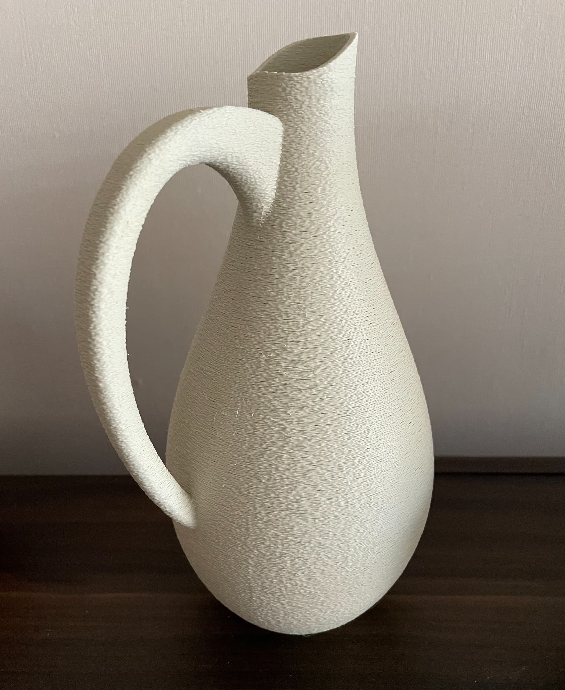 Awesome design, as always! I printed it with fuzzy skin and no supports for the handle. Thank you!