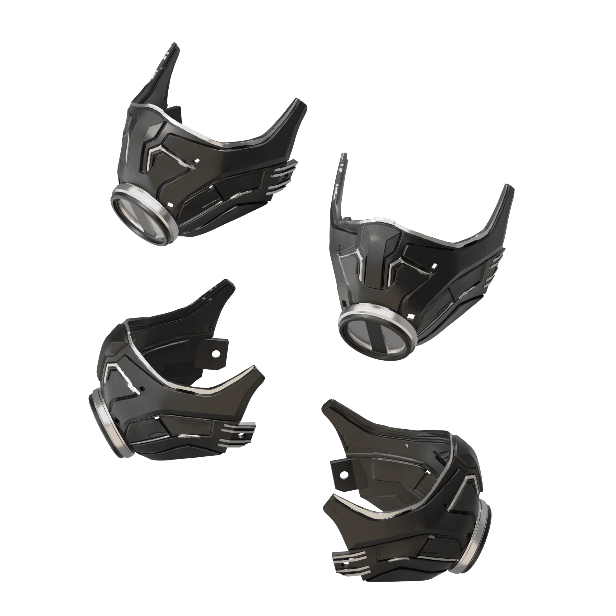 Smoke Mask MK1 3d model
