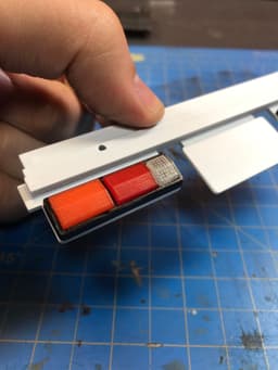 Tamiya 58028 Toyota Hilux Working Tail Light Panel 3d model