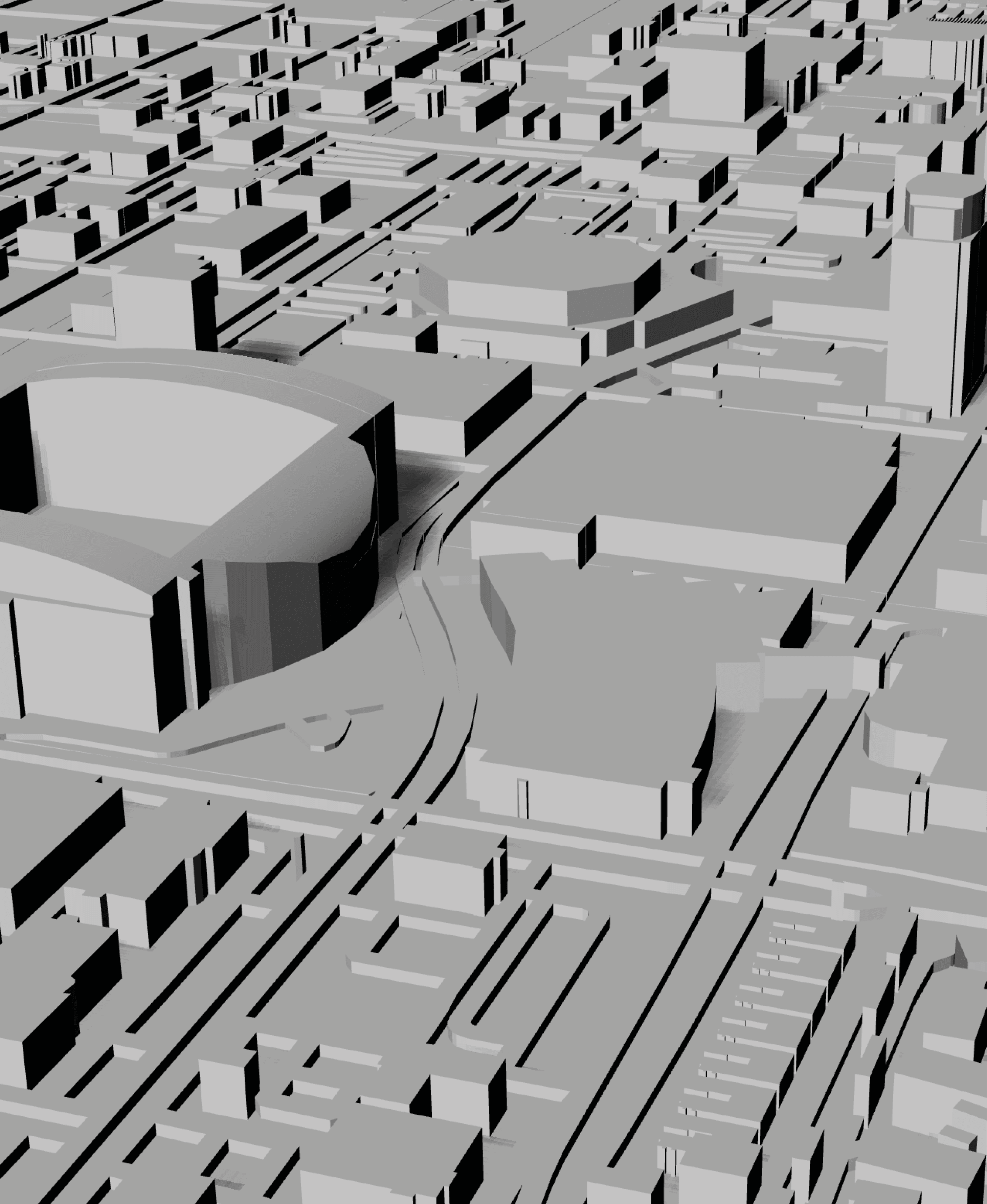 PHOENIX, Skyline 3d map 3d model