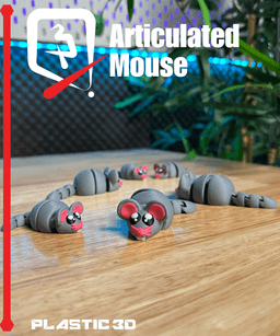 Articulated Mouse 3d model