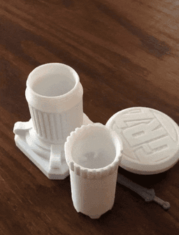 Greek Column Grinder/Chopper GRZ! 3d model