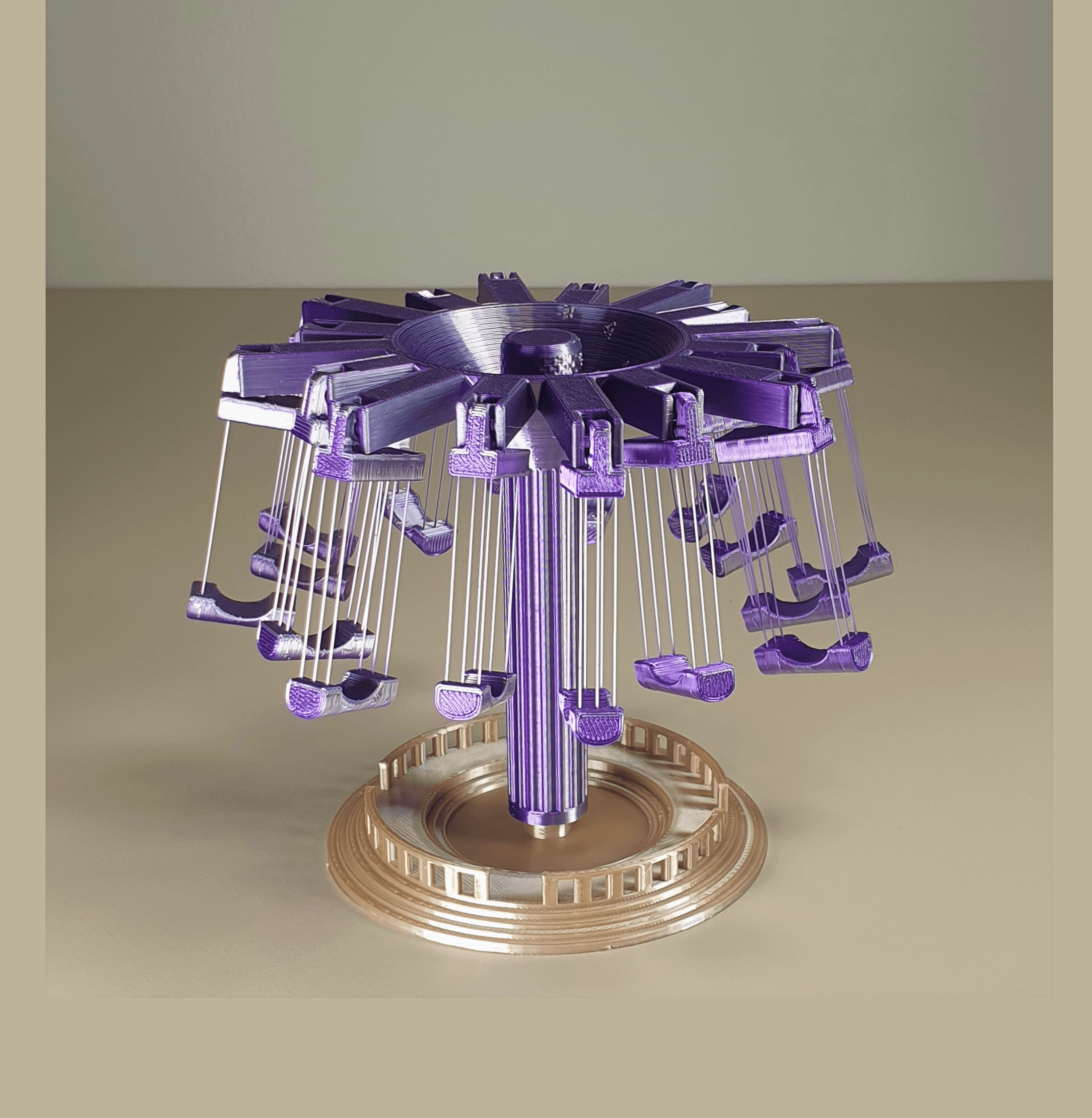 Swing Carousel 3d model