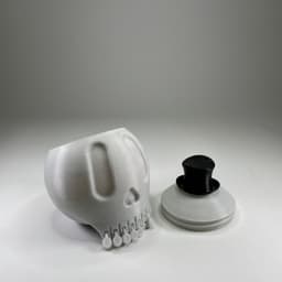 Flexi Skull Bowl 3d model