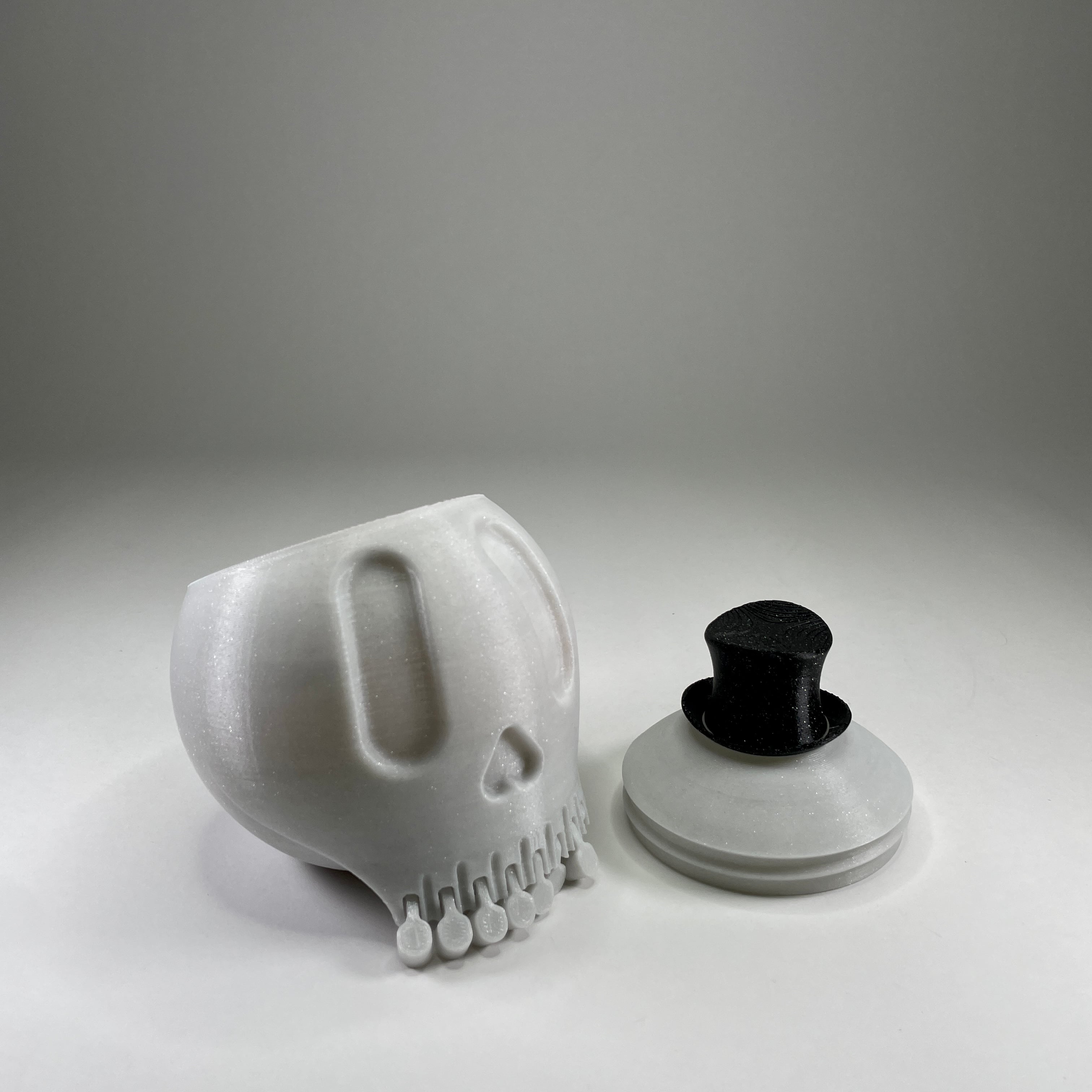 Flexi Skull Bowl 3d model