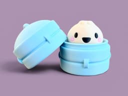 Emotional Support Dumpling Clickers! 3d model