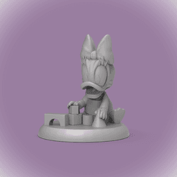 Baby Daisy -Christmas Blocks 3d model