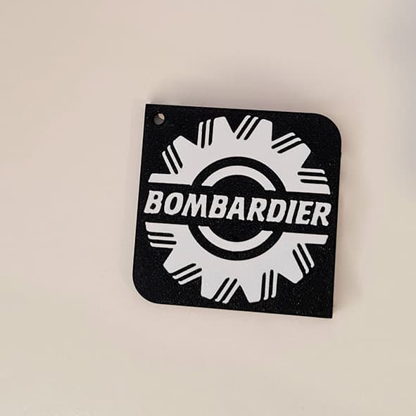 Keychain: Bombardier II 3d model