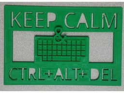StayCalmCTRLAltDel.stl 3d model