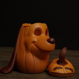 Max the Grinch Dog Pumpkin 3d model