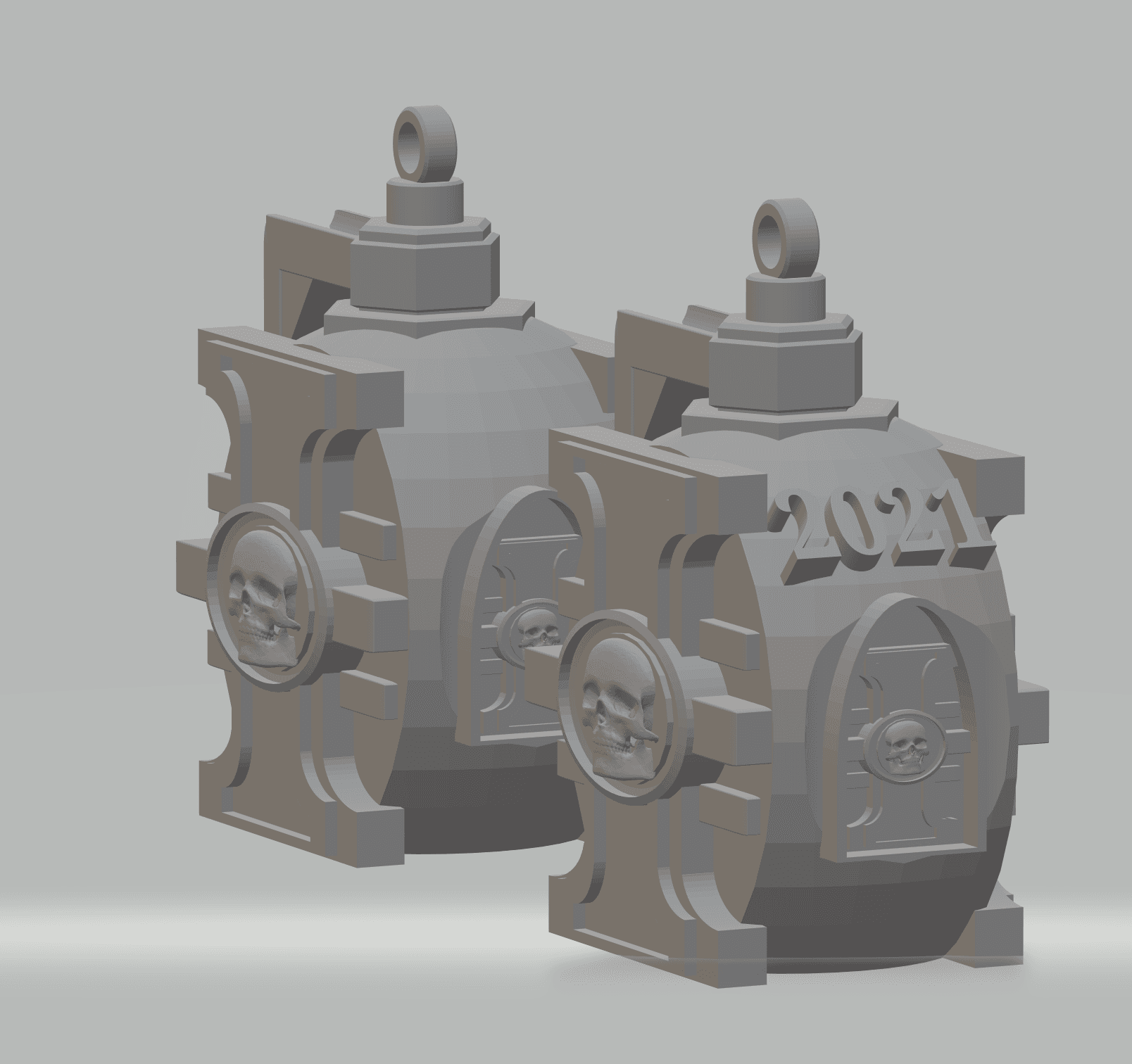 FHW: (Christmas Ornament) Inquisitorial Grenade Ornament 3d model