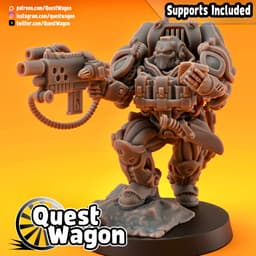 Heavy Unit Space Aggressor RAGE 3d model
