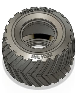 MonsterTruck_Tire_V1.stl 3d model